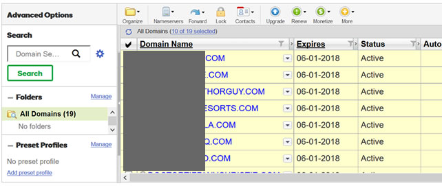 GoDaddy批量修改域名DNS方法 批量使用第三方CloudFlare DNS-图片1