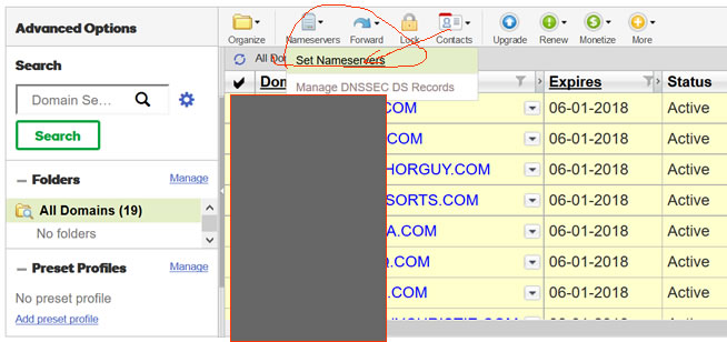 GoDaddy批量修改域名DNS方法 批量使用第三方CloudFlare DNS-图片2