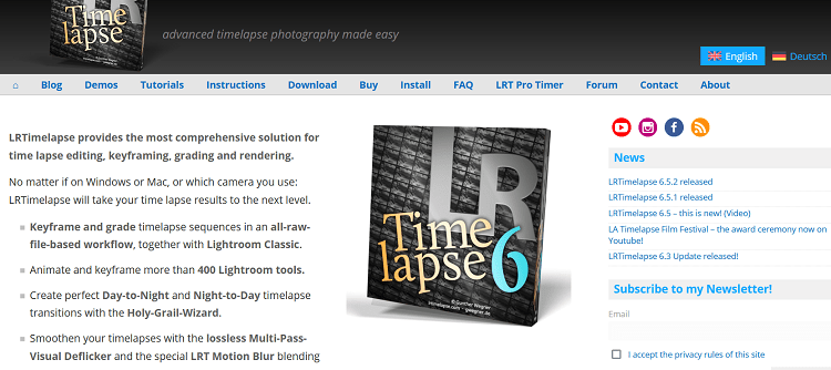 LRTimelapse专业延时摄影后期处理工具软件推荐