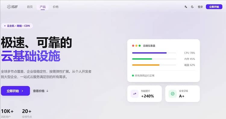 ISIF美西优化VPS首发:AMD EPYC加持NVMe极速存储,月付低至€3.5/年付€36